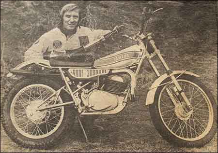 Mick Andrews Works Yamaha Cantilever 1974